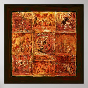 Poster Les pièces du patrimoine