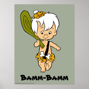 Poster Les Pierrafeu   Brouble Bamm-Bamm
