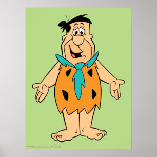 Poster Les Pierrafeu   Fred Flintstone