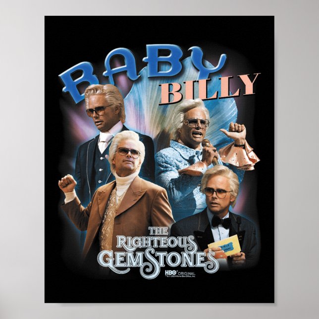 Poster Les Pierres Justes Baby Billy Heartthrob (Devant)