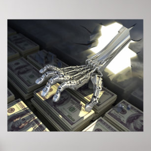 Poster Les pirates volent la banque