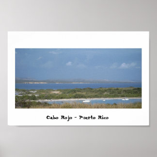 Poster Les plages de Porto Rico