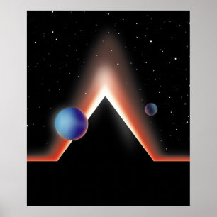 Poster Les plaines de Mars