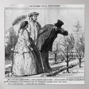 Poster Les Plaisirs de la Villegiature