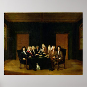 Poster Les plénipotentiaires au Congrès de Baden