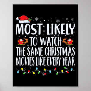 Poster Les Plus Probables À Regarder Les Mêmes Films De N
