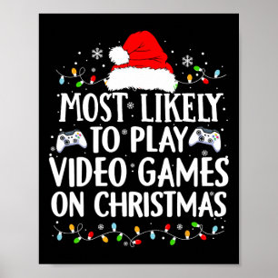 Poster Les Plus Susceptibles De Jouer À Des Jeux Vidéo Su