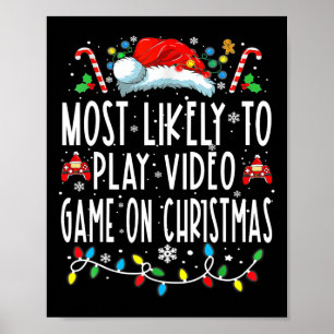 Poster Les Plus Susceptibles De Jouer À Des Jeux Vidéo Su