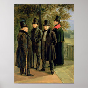 Poster Les poètes Aleksandr Pushkin