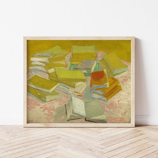 Poster Les pôles des romans français | Vincent Van Gogh (Créateur téléchargé)