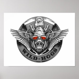 Poster Les porcs sauvages