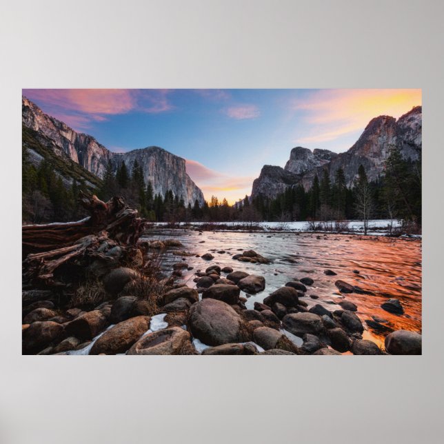 Poster Les Portes de la Vallée de Yosemite (Devant)