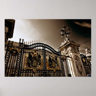 Poster Les portes du palais de Buckingham