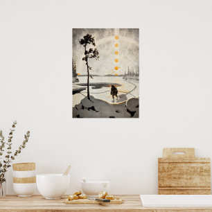 Poster Les Postmen du Far   Arthur Heming  