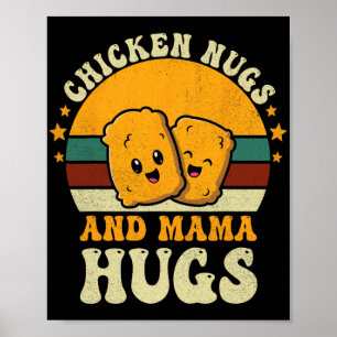 Poster Les Poumons Et La Mama Embrasse Toddler Pour Le Po