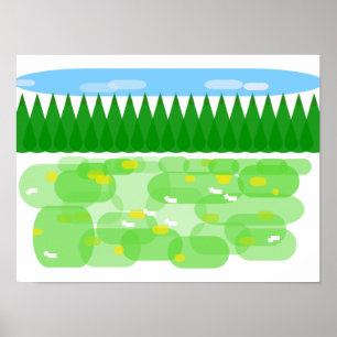 Poster Les prairies