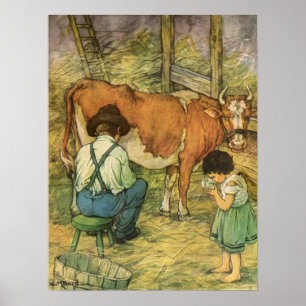 Poster Les premières scènes de ferme