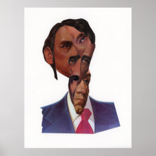 Poster Les présidents : Washington à Reagan
