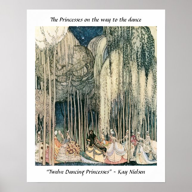 Poster Les Princesses sur le chemin de la danse Kay Niels (Devant)