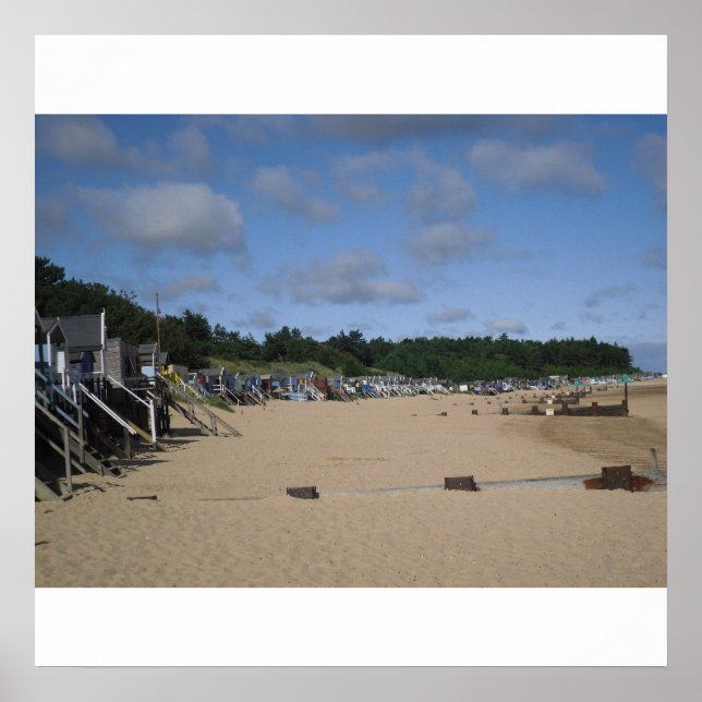 Poster Les Puits Au Bord De La Mer Canv (Devant)