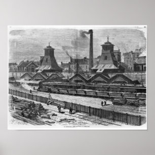 Poster Les puits de St Pierre et de St Paul au le