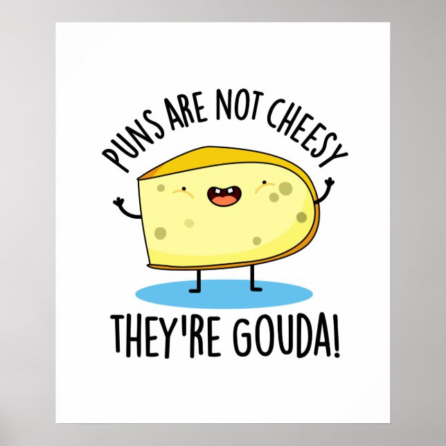 Poster Les Puns ne sont pas fromages Le Pun de Fromage 'r (Devant)
