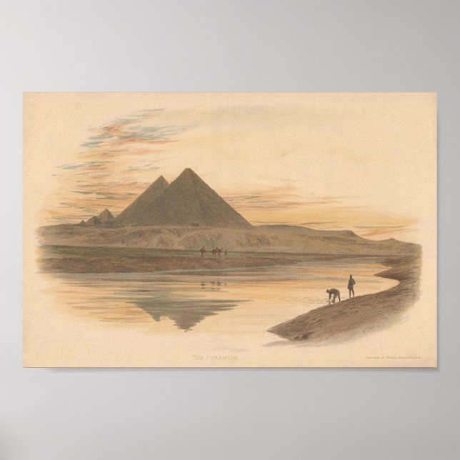Poster Les Pyramides  (Devant)