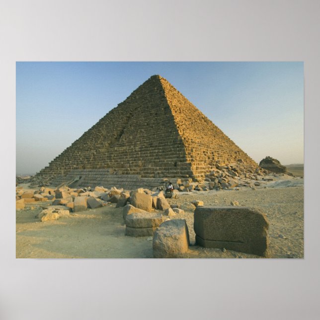 Poster Les Pyramides de Gizeh, qui ont presque 5000 2 (Devant)