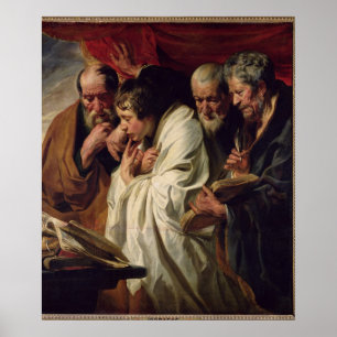Poster Les quatre évangélistes