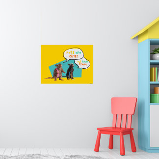 Poster Les Rats Sont Mignons Mais Plutôt Stinky