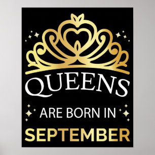 Poster Les Reines Sont Nées En Septembre I