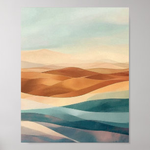 Poster Les résonances silencieuses d'un horizon baigné de