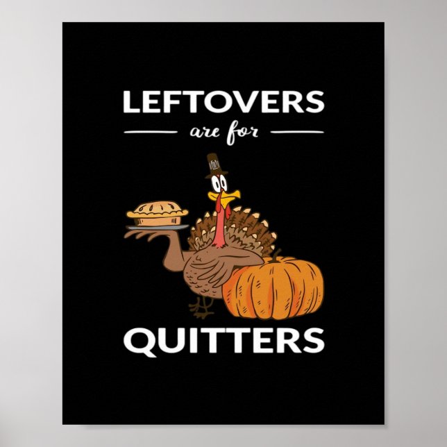Poster Les Restes Sont Pour Les Quitters V (Devant)
