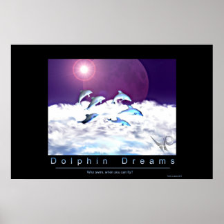 Poster Les rêves des dauphins