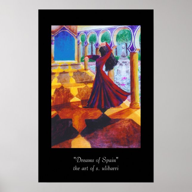 Poster Les rêves d'Espagne (Devant)