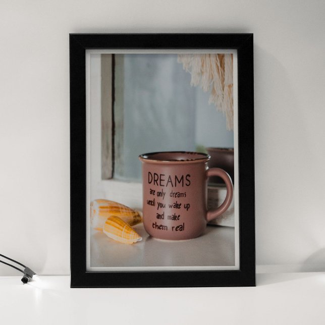 Poster Les rêves ne sont que des rêves (Créateur téléchargé)