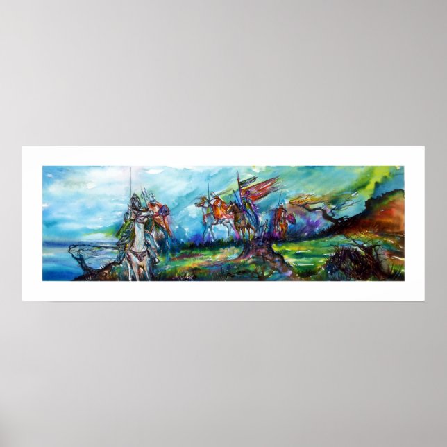 POSTER LES RIDERS DANS LA TEMPÊTE (Devant)