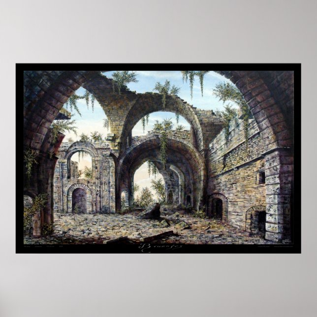 Poster les ruines (Devant)