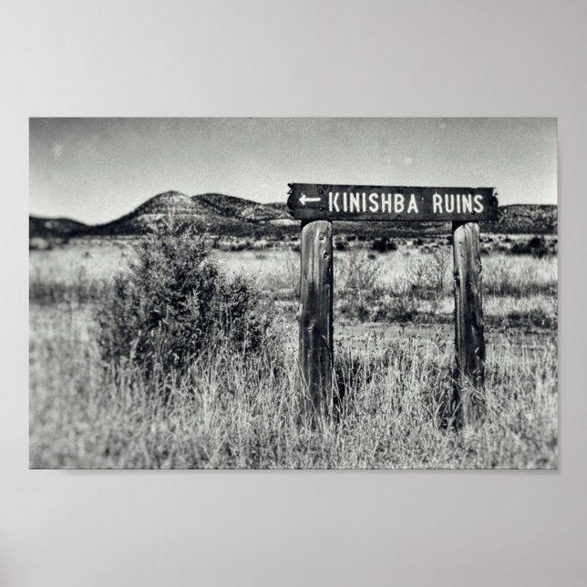 Poster Les ruines de Kinishba (Devant)