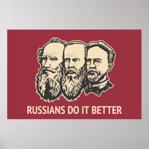 Poster Les Russes le font mieux