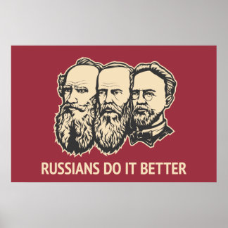 Poster Les Russes le font mieux