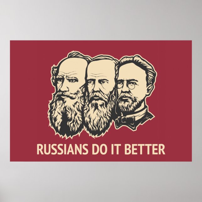 Poster Les Russes le font mieux (Devant)