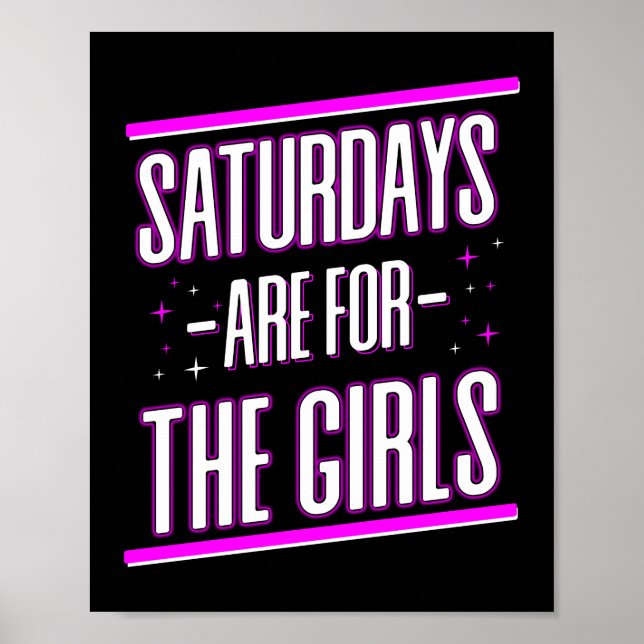 Poster Les Samedi Sont Pour Les Filles (Devant)