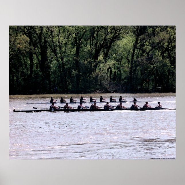 Poster Les sculpteurs sur le potomac (Devant)