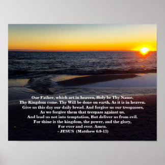 POSTER LES SEIGNEUR PRIENT