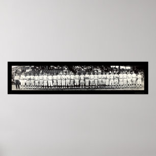 Poster Les sénateurs Photo 1913 de Washington