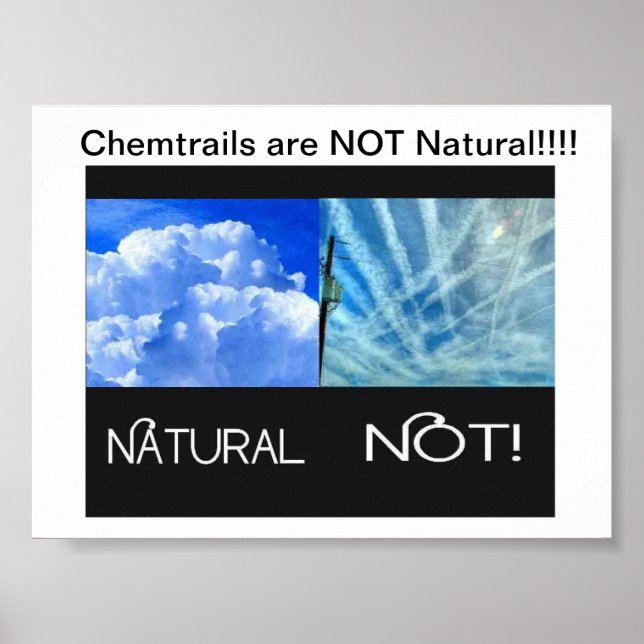 Poster Les sentiers ne sont pas naturels (Devant)