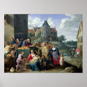 Poster Les sept actes de miséricorde