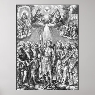 Poster Les Sept Archanges (M 034; Gravure)