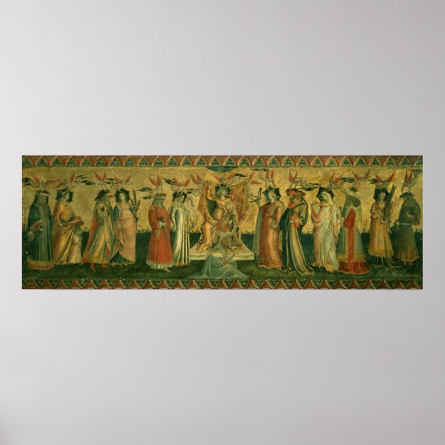 Poster Les sept arts libéraux, c.1435 (Devant)